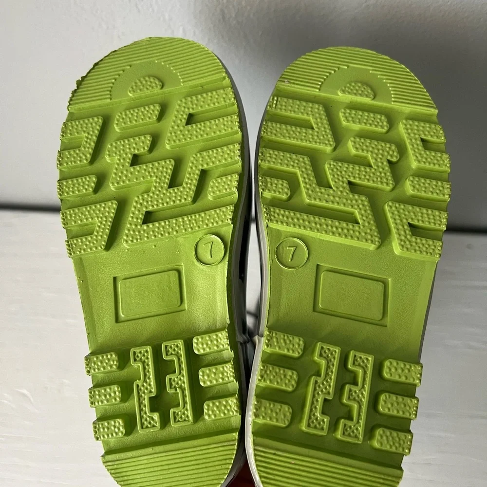 KomForme Kids Rain Boots, Waterproof size 7